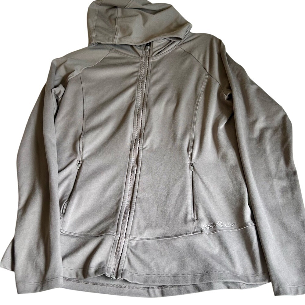 Eddie Bauer Gray Women's Workout Jacket Size‎ Medium